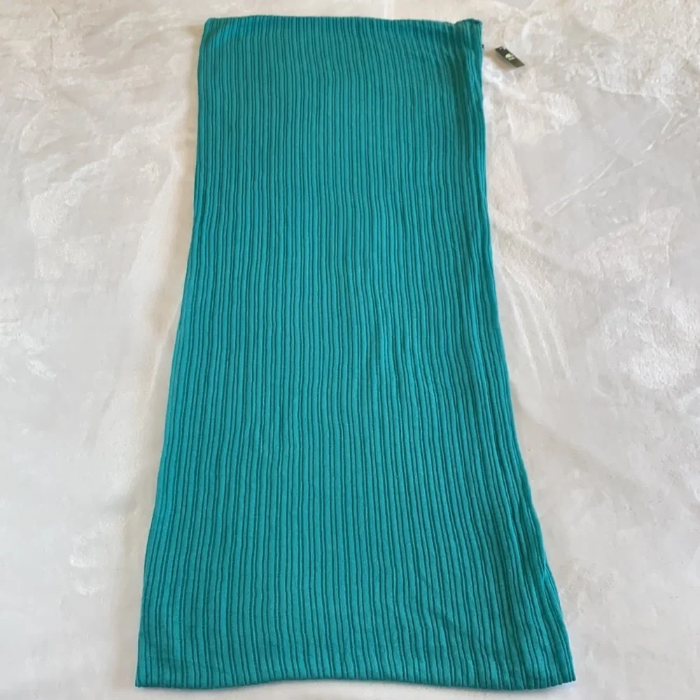 Roots Ribbed Knit Infinity Scarf